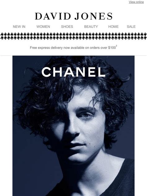 bleu de chanel david jones